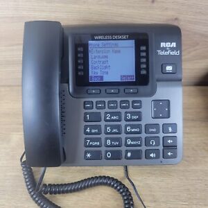 RCA U1100 By Telefield 4-line Unison Wireless Desk Phone System