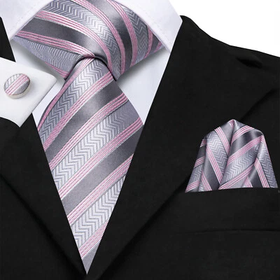 Conjunto de abotoaduras quadradas lisas laranja vermelho gravata masculina casamento EUA - Imagem 1 de 2