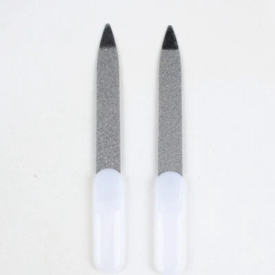 Grooming Strong Edge Manicure Pedicure Colorful Nail Files Double Sided Metal - Image 1 of 4