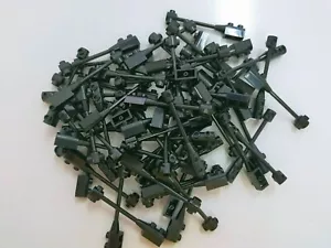 Approx 60pcs Lego 30359b Bar 1 x 8 with Brick 1 x 2 Curved Top End bulk lot - Picture 1 of 2