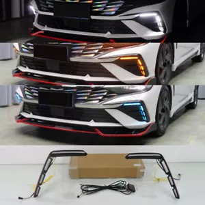 For Hyundai Elantra 2024-2025 LED Daytime Running Lights/Turn Signal Lights 2PCS - Picture 1 of 13