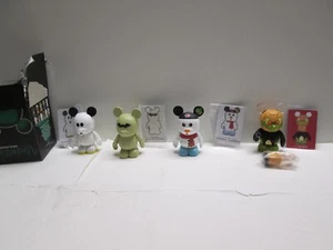 Disney Holiday Series 1 Have a Laugh VINYLMATION Snowman Bat Ostrich ghost lot - Bild 1 von 7