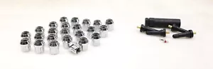 NEW Pro Comp 24-Piece M14×1.5 HT Spline Lug Nut Kit Chrome Open End PXA16144OE - Picture 1 of 6