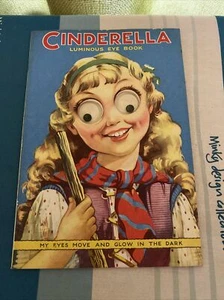 CINDERELLA LUMINOUS EYE BOOK ( EYES MOVE AND GLOW IN THE DARK) - Picture 1 of 5