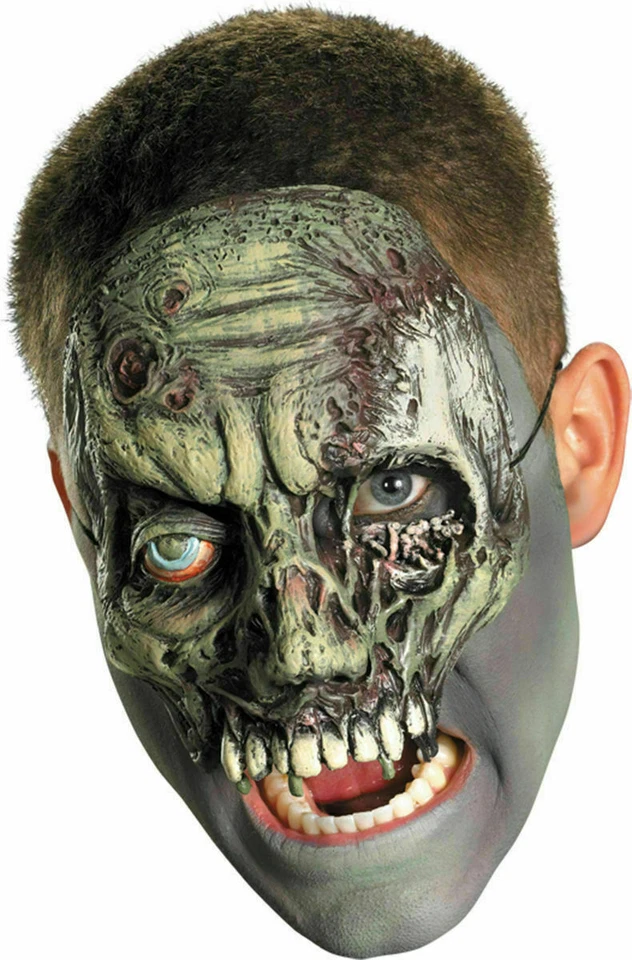 Walking Zombie Chinless Half Mask - Image 1 of 1