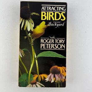 Attracting Birds to Your Backyard with Roger T Peterson VHS Video Tape - Picture 1 of 2
