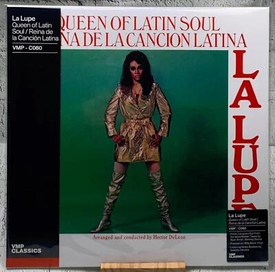 La Lupe Queen Of Latin Soul Reina VMP LP Single Jacket Black Record Foto 1 de 4