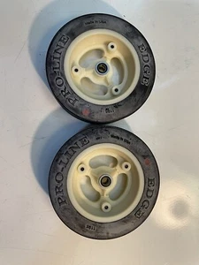 Pro-Line Tires And Wheels From RC10 Kit 6001 Associated Plus Rims Wheels - Picture 1 of 6