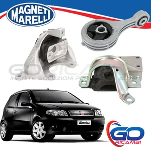 KIT 3 SUPPORTI SOSTEGNO SOSPENSIONE MOTORE CAMBIO PER FIAT PUNTO 188 1.2 1.4 - Foto 1 di 4