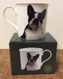 Black & White French Bulldog Mug by Leonardo Collection - Picture 1 of 11