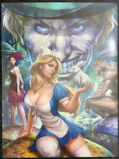 Alice in Wonderland by Artgerm Fairy Tale Poster
