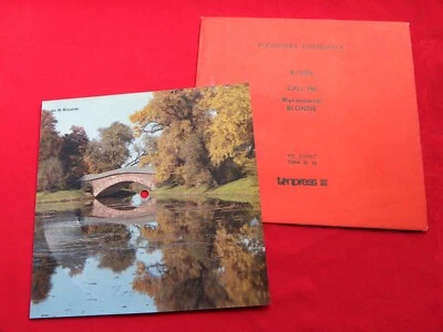 BLONDIE call me NM RARE 1980 POLISH FLEXI Tonpres - Image 1 of 2