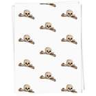 'Skull & Bones' Gift Wrap / Wrapping Paper / Gift Tags (GI023274)