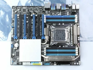 ASUS P9X79-E WS Socket 2011 Intel X79 Workstation DDR3 SSI USB3.1 motherboard - Picture 1 of 4