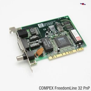 Compex Freedom Ligne 32 Pnp PCI3 BNC Carte Réseau Ethernet Lan NW / Ls / Lm ROM - Photo 1/5