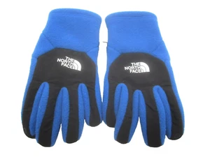 The North Face Youth Kids Denali ETip Fleece Gloves Size Medium Royal Blue - Picture 1 of 8
