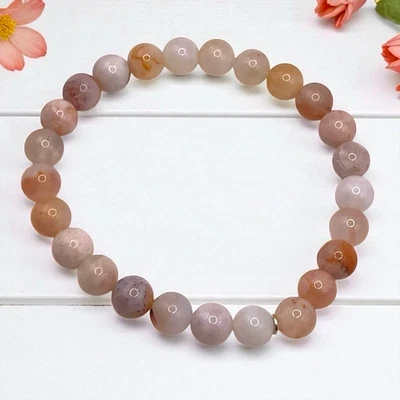 НОВЫЙ Mine Finds Jay King DTR 925 Разноцветный Агат Бисер Растянутый Браслет - Изображение 1 из 4