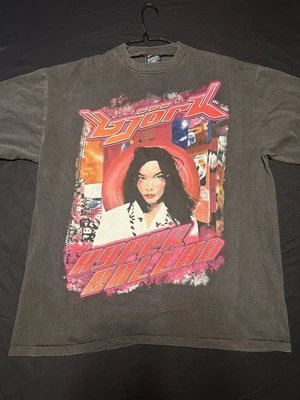 Vintage BJORK XL Tee Hyper Ballad Army of Me Izobel Polar Bear Pop Icon Reprint - Imagem 1 de 4