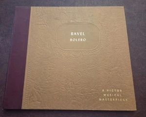 Ravel BOLERO; 2 Record Set; 12" 78RPM; Boston "Pops" Orchestra; Victor Red Seal - Picture 1 of 8