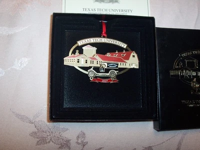 Texas Tech Univ 2017 vigésimo primer adorno oficial sin usar, en caja Foto 1 de 2