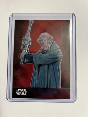 2015 Topps Star Wars The Force Awakens Blue Ilco Munico - Image 1 of 2