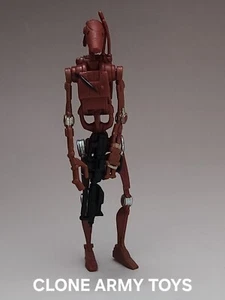 Star Wars Red Battle Saga Legends Collection SL20 Geonosis Sliced 3.75 Loose - Picture 1 of 1
