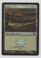 2008 Magic: The Gathering - Shadowmoor Foil Plains #284 0e3