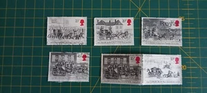 GB Stamps Bicentenary First Mail Coach Run, Bath and Bristol to London 1984 UK - Picture 1 of 1