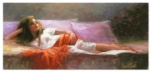 Angelic is a LIMITED EDITION Giclée on Canvas by Michael Vincent w/COA - Bild 1 von 3