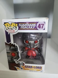 Funko Pop! Marvel Guardianes de la Galaxia #47 Star-Lord ¡CAJA DE DAÑOS ABOVEDADA!! - Imagen 1 de 6