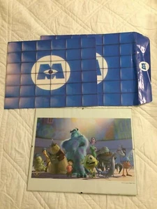 Disney Monsters Inc Lithograph Collectable in frame  - Picture 1 of 6
