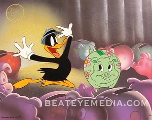 DAFFY DUCK CEL-ANIMATION ART, CARTONE ANIMATO,COMIC ART,POP ART, FUMETTI,BUGS BUNNY,WARNER - Foto 1 di 1