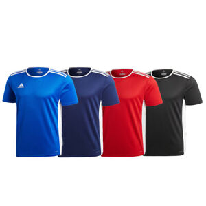 Adidas Men's T-Shirt Climalite Aeroready Entrada 18 Crew Sports Gym Workout Top