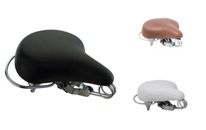 ¡¡NUEVO!! Sillín de bicicleta Velo Beach Cruiser Chopper WEB RESORTE ASIENTO DE BICICLETA ¡TODOS LOS COLORES! - Imagen 1 de 4