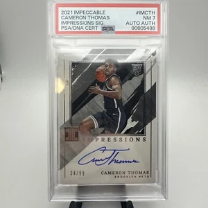 2021 Impeccable Cameron Thomas Impression Signature 34/99 - Picture 1 of 2