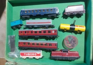 Lotto Trenini Lima ricambi trenini Vintage Hornby Dublo Meccano - Foto 1 di 15