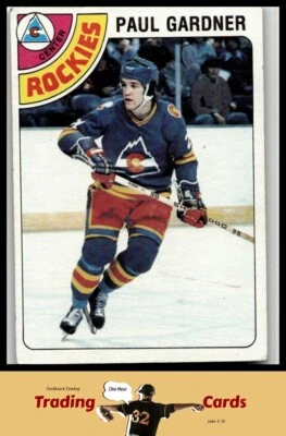 1978-79 Topps #88 Paul Gardner Colorado Rockies Hockey Card VG/EX - Image 1 of 2