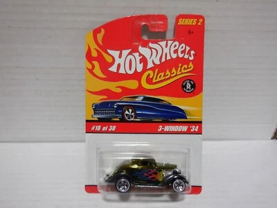 Hot Wheels Classics Series 2 3-Window '34 (Gold) #18 of 30 021221MGL3 - Image 1 of 2