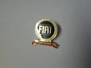 FIAT racing car emblem metal stud badges - Picture 1 of 2