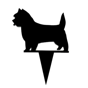 Toppers para pasteles Scottie Dog, varios colores, tamaños y opciones personalizadas - Imagen 1 de 5