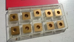 10 insertos de carburo Plansee SPKW 1504 EDSR Gm26 (SPKW1504EDSR 1504EDR EDSR EDR - Imagen 1 de 2