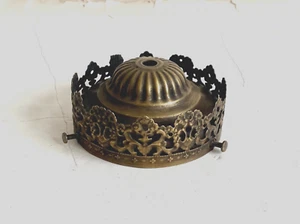 Vintage Metal Hanging Table Lamp Shade Holder Canopy Fitter Ceiling Fixture E - Picture 1 of 5