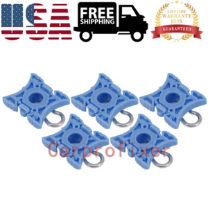 35094168 3509416 5pcs Window Regulator Sliding Pivot Clips For Volvo S60 S80 V70 - Picture 1 of 9