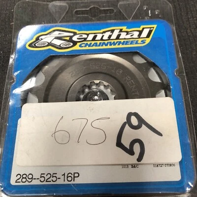 NUEVO piñón delantero Renthal para Triumph 675 Street Triple R 2010-2018 525 16T 16 Foto 1 de 3