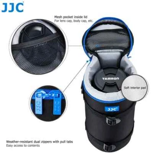 JJC Deluxe Water Resistance Lens Pouch for TAMRON SP 150-600mm F5-6.3 Di VC USD - Picture 1 of 2