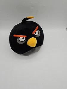 Angry Birds Schwarzvogelbombe mittelgroßes Kuscheltier Plüschtier 2020 - Bild 1 von 6