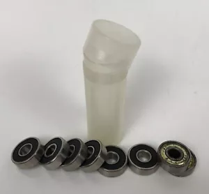 (6) Rodamientos de bolas de acero en miniatura S608RS y (2) abec-1 (8 mmx22 mmx7 mm) - ¿Usados? - Imagen 1 de 12