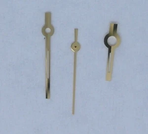 Hands 2030 2035 shiny yellow gold color for Rolex with white luminous - Picture 1 of 1