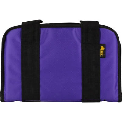 US PeaceKeeper Purple Attache Pistol Case 12.5x6.5 w/Slim Design f/Safe Storage - Image 1 of 2