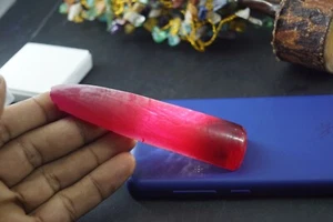 GIE Certified 496.95 Ct Red Burmese Ruby corundum Rough, Natural Loose Gemstone - Picture 1 of 6